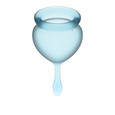 Satisfyer Feel Good Menstrual Cup Light Blue