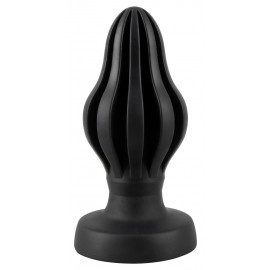 Anos Super Soft Butt Plug Black 15,8cm