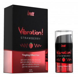 intt Vibration! Strawberry Tingling Gel 15ml