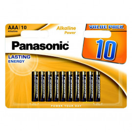 Panasonic Alkaline Power AAA 10 pack