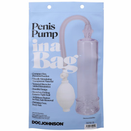 Doc Johnson in a Bag Penis Pump Transparent