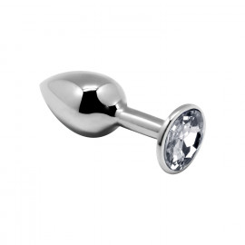 Alive Mini Metal Butt Plug Anal Pleasure White M