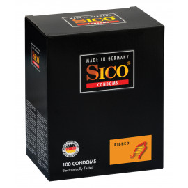 SICO Ribbed 100 pack