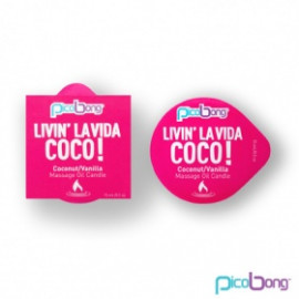 PicoBong Coconut & Vanilla Massage Candle 15ml
