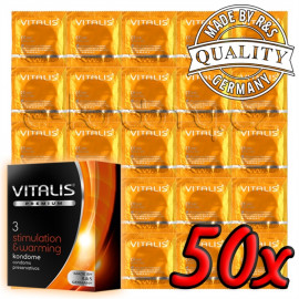 Vitalis Premium Stimulation & Warming 50 pack
