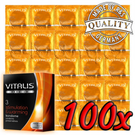 Vitalis Premium Stimulation & Warming 100 pack