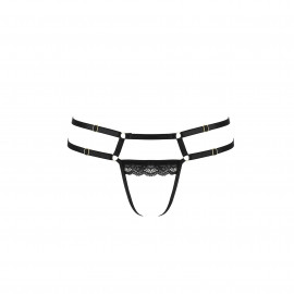 Passion Lorry Thong Black