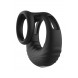 Dream Toys Ramrod Strong Vibrating Cockring with Remote Black