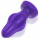 Oxballs AIRHOLE-1 Finned Buttplug Eggplant