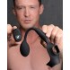 Alpha-Pro 10X P-BOMB Cock & Ball Ring with Vibrating Anal Plug