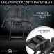 Master Series Leg Spreader Obedience Chair Black