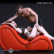 Master Series Kinky Sex Chaise with Love Pillows Red