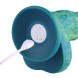 HiSmith WDA043 Wildolo Realistic Monster Vibrating Silicone Dildo with App 24.5cm Blue-Green