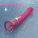 SuperLove Oral Clitoral Licking & Sucking 2in1 G-spot Vibrator Pink