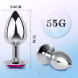 SuperLove Anal Jewel Silver-Pink