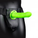 Ouch! Glow in the Dark Twisted Hollow Strap-on 8