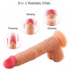 Paloqueth Realistic Thrusting & Rotating Dildo with Remote Skin