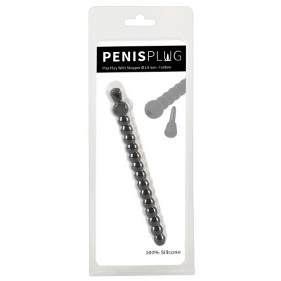 Penis Plug Piss Play with Stopper 10mm
