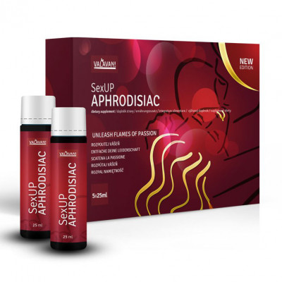 SexUP Aphrodisiac - Afrodiziakum pro muže i ženy 5x25ml