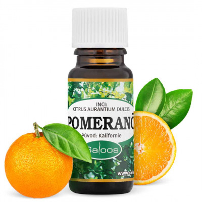 Saloos 100% přírodní esenciální olej Pomeranč 10ml