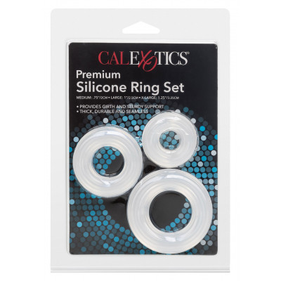 California Exotics Premium Silicone Ring Set