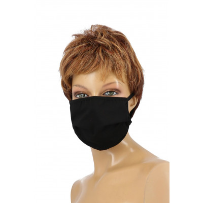 Passion Face Mask Cotton Cover 26 Black - Bavlněná rouška