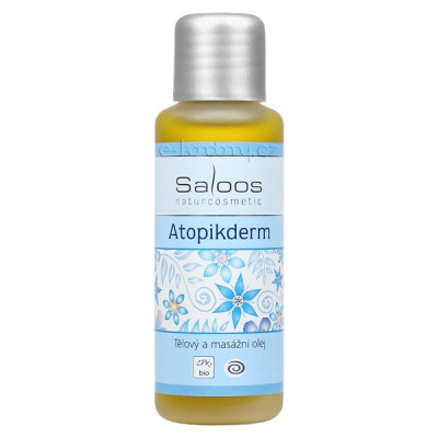 Saloos Atopikderm - Bio tělový a masážní olej 50ml