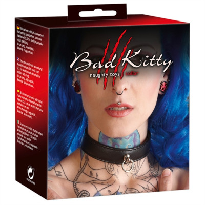 Bad Kitty Bondage Collar 2490404 - Obojek Černá