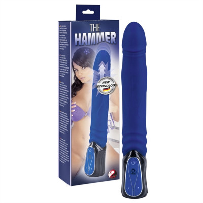 You2Toys The Hammer - Extra silný pulzátor Modrá