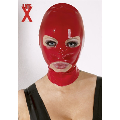 LateX Latex Mask - Latexová maska na obličej Červená