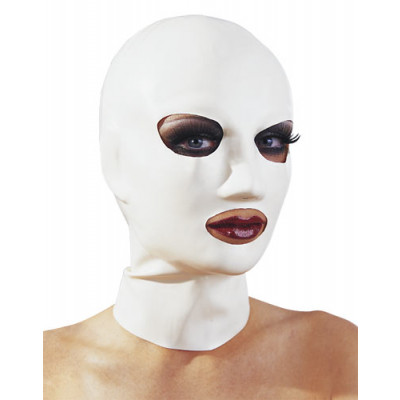 LateX Latex Mask - Latexová maska na obličej Bílá