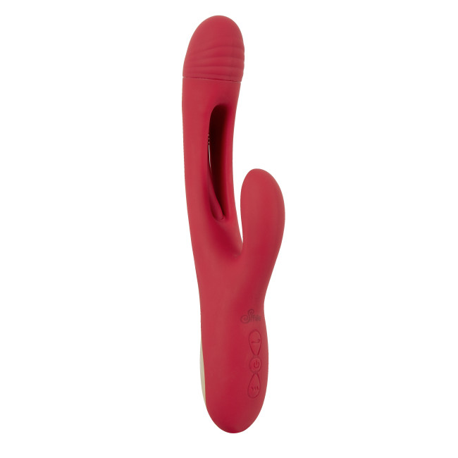 Sweet Smile Rabbit Red G-Spot Vibrator Stimulation with