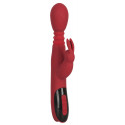 You2Toys Silicone Rabbit Vibrator with Vibrating, Thrusting, Rotating & Warming Function
