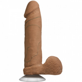 Doc Johnson The Realistic Cock ULTRASKYN 8 Inch Brown