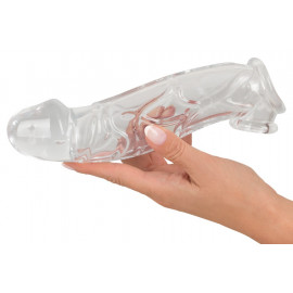 You2Toys Crystal Penis Sleeve with Extension and Ball Ring