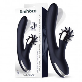 InToYou Ünihörn Darkspace Vibe with Rotating Tongues & Finger Movement 3 Motors