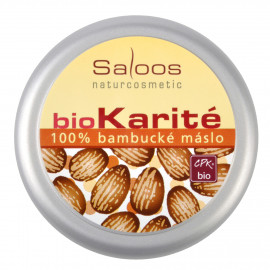 Saloos Bio Karité balzám 100% bambucké máslo 50ml