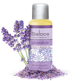 Saloos Levandule - Bio tělový a masážní olej 50ml