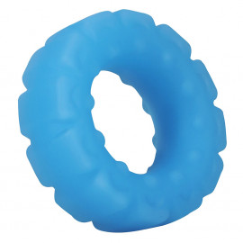 Doc Johnson Rock Solid The Tire Cockring Glow Blue