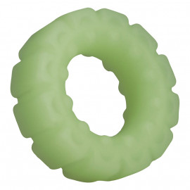 Doc Johnson Rock Solid The Tire Cockring Glow Green