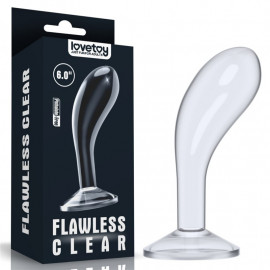 LoveToy Flawless Clear Prostate Plug 6.0"