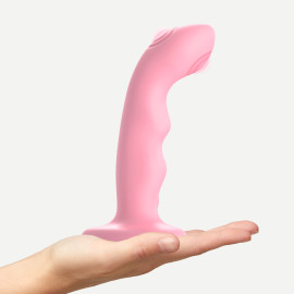 strap-on-me Tapping Dildo Wave Coral Pink