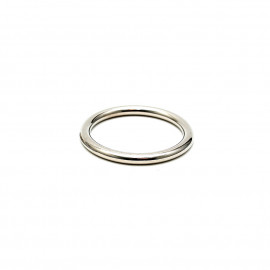 Rimba Solid Metal Cockring 8mm Thick 7371 55mm