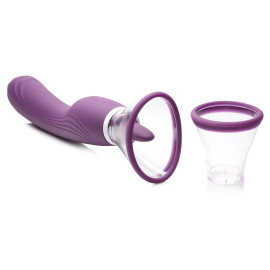 Lickgasm Lickgasm 8X Licking and Sucking Vibrator Purple