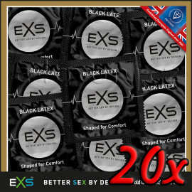 EXS Black Latex 20ks