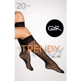 Gatta Trendy 09 Knee Socks Nero