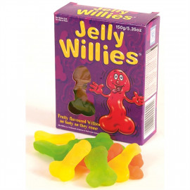 Jelly Willies - Želatinové bonbony ve tvaru penisu 120g