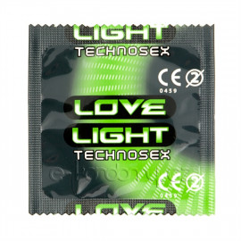 Love Light - svítící kondomy 1ks