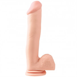 Pipedream Basix Rubber Works 12" Suction Cup Dong - Dildo 30cm Tělová