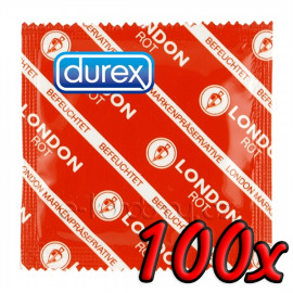Durex London Rot 100ks